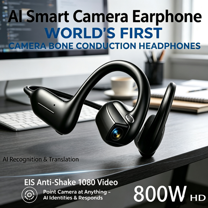 Headphones Wireless - หูฟังอัจฉริยะรุ่นใหม่ปี 2026 เอฟเฟกต์เสียงไดนามิก บลูทูธสำหรับฟังเพลง คุยโทรศัพท์ HD