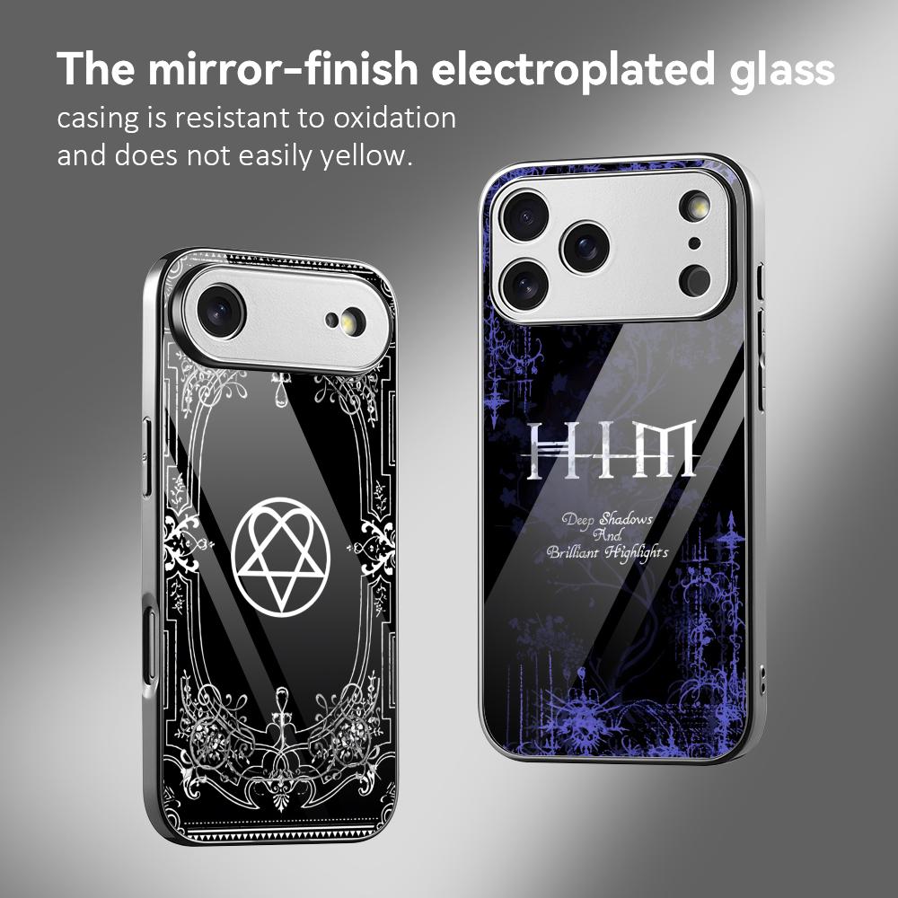 Usb Charger - เคสโทรศัพท์วงดนตรีร็อค H-HIM สำหรับ iPhone 17 16