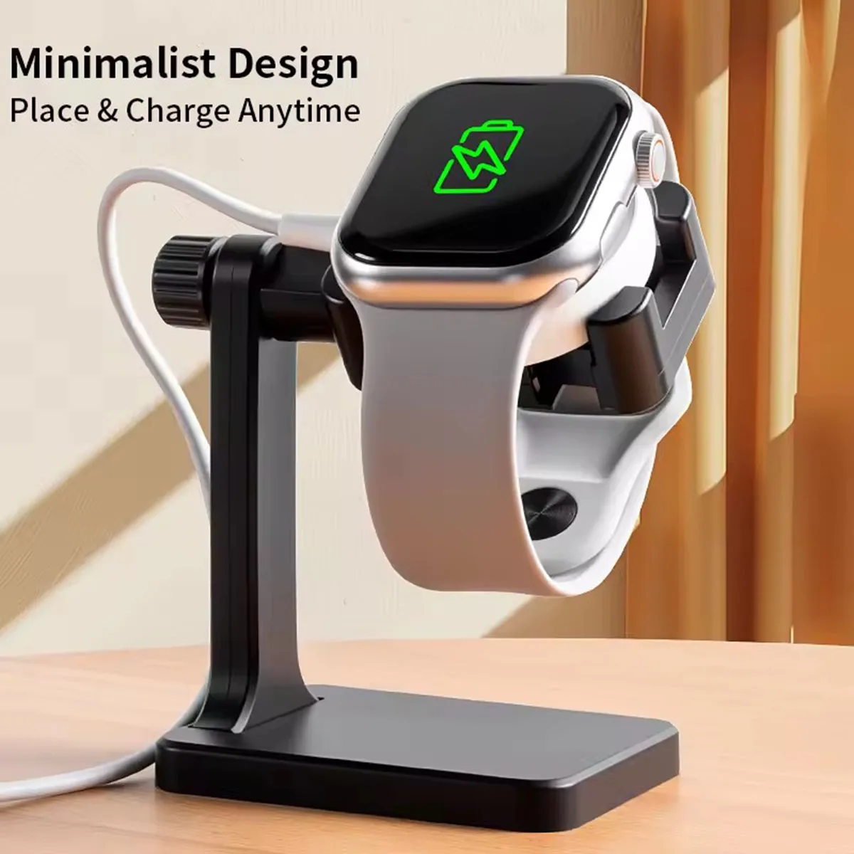 Smart Watch - แท่นวางนาฬิกาอัจฉริยะอเนกประสงค์สำหรับชาร์จ เหมาะสำหรับ Samsung, Apple, Huawei, Xiaomi
