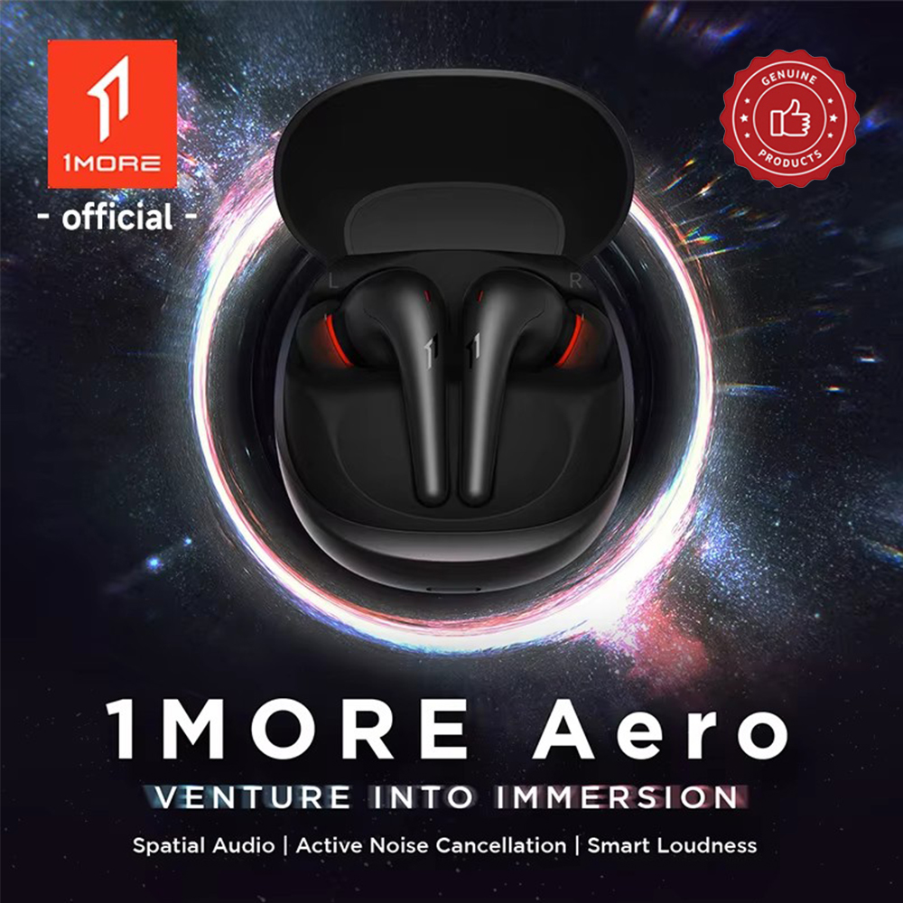 Headphones Wireless - 1MORE Aero หูฟังบลูทูธ 5.2 ตัดเสียงรบกวน ลดราคาพิเศษ