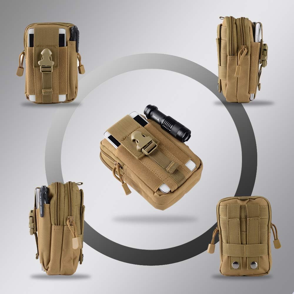 กระเป๋าคาดเอวแบบยุทธวิธี Molle - Phone Holder บทวิจารณ์และราคา