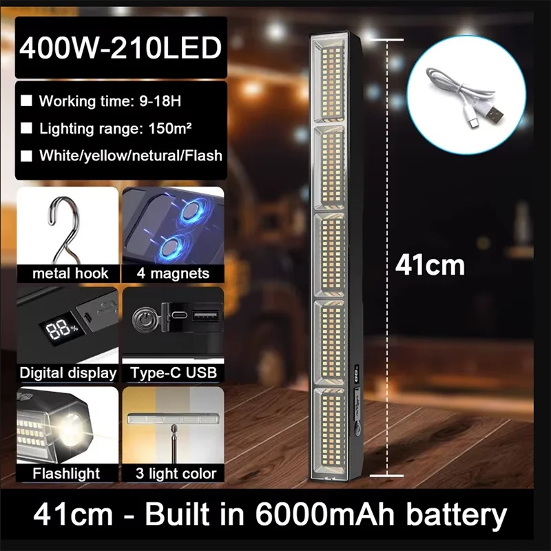ไฟ LED แบบแท่งสำหรับงาน ขนาด 4 - Power Bank บทวิจารณ์และราคา