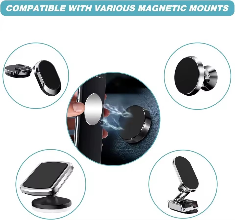 แผ่นโลหะแม่เหล็ก 1/50 ชิ้น สำห - Phone Holder บทวิจารณ์และราคา