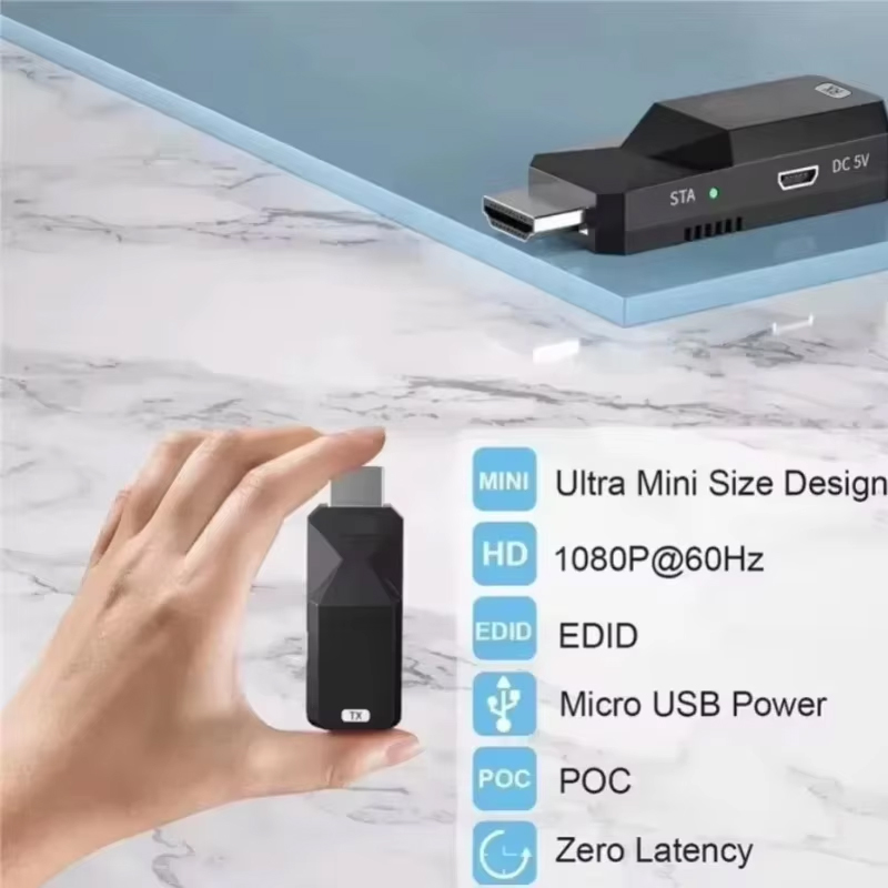 50M 1080P 60Hz ตัวส่งสัญญาณวิด - Hdmi Adapter บทวิจารณ์และราคา