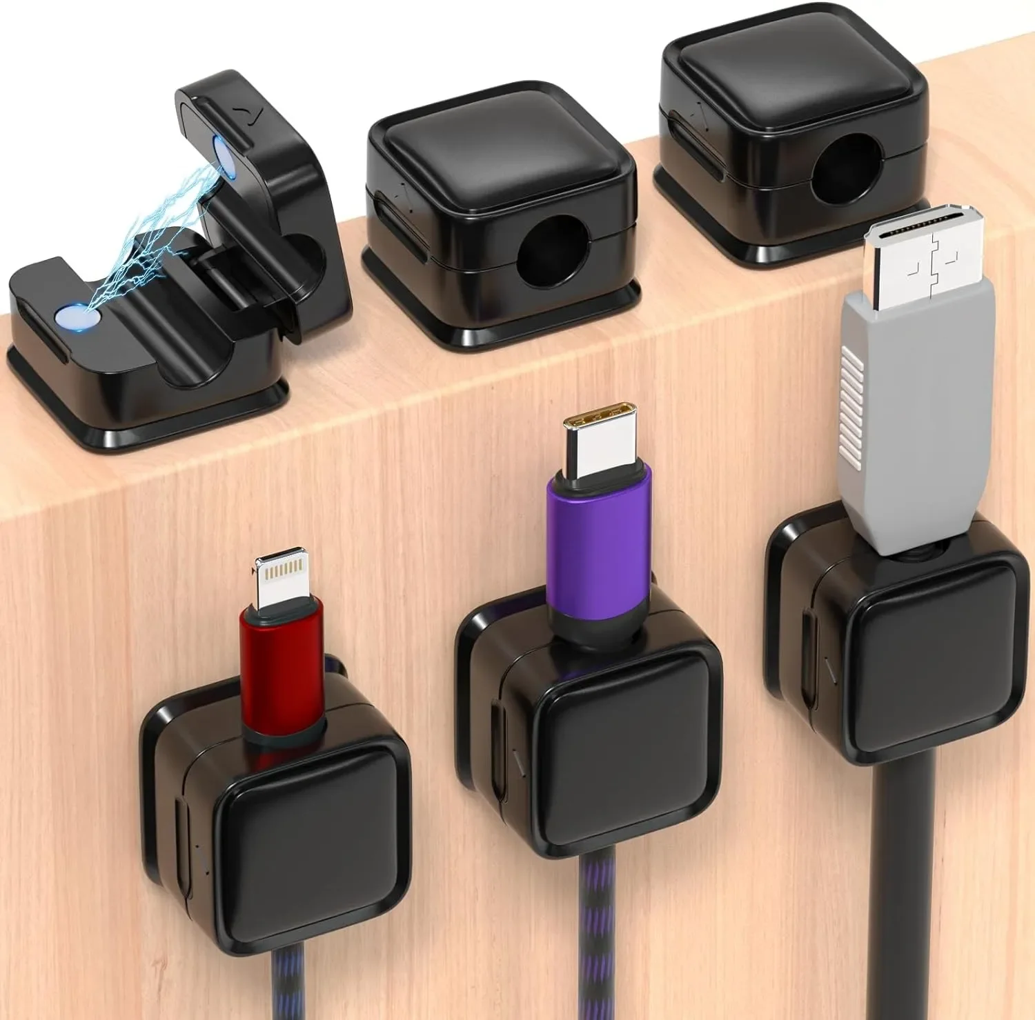 ที่จัดสายเคเบิลขนาดเล็ก ที่ยึด - Cable Organizer บทวิจารณ์และราคา