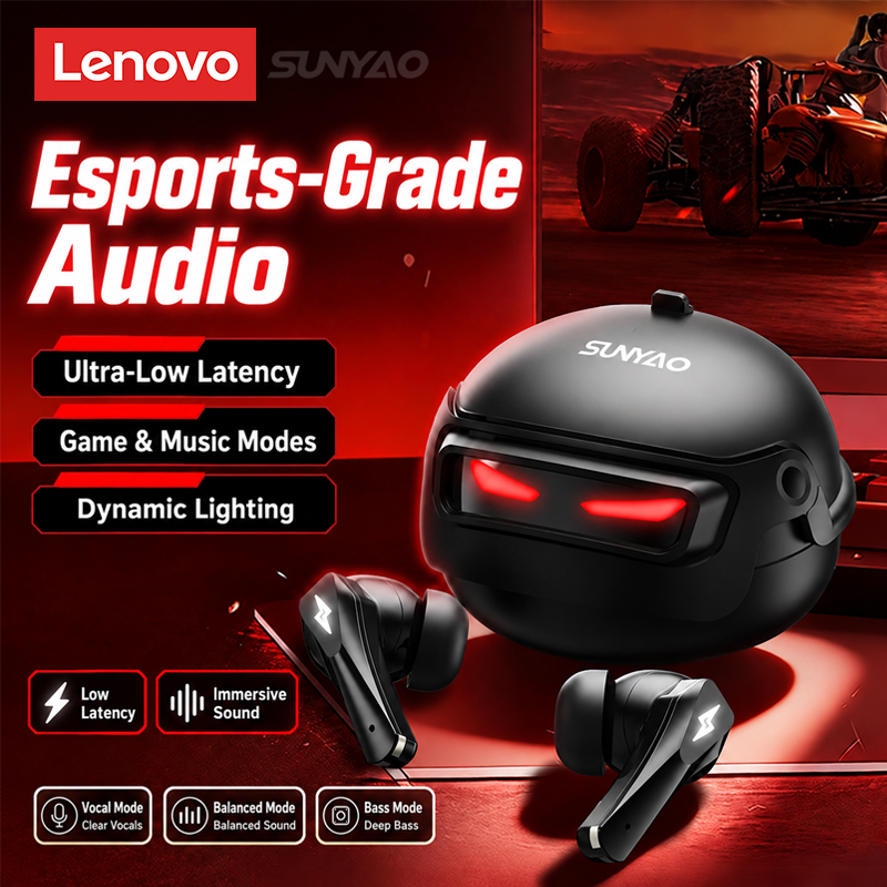 เลือกหูฟังเกมมิ่ง Lenovo GT101 - Headphones Wireless บทวิจารณ์และราคา