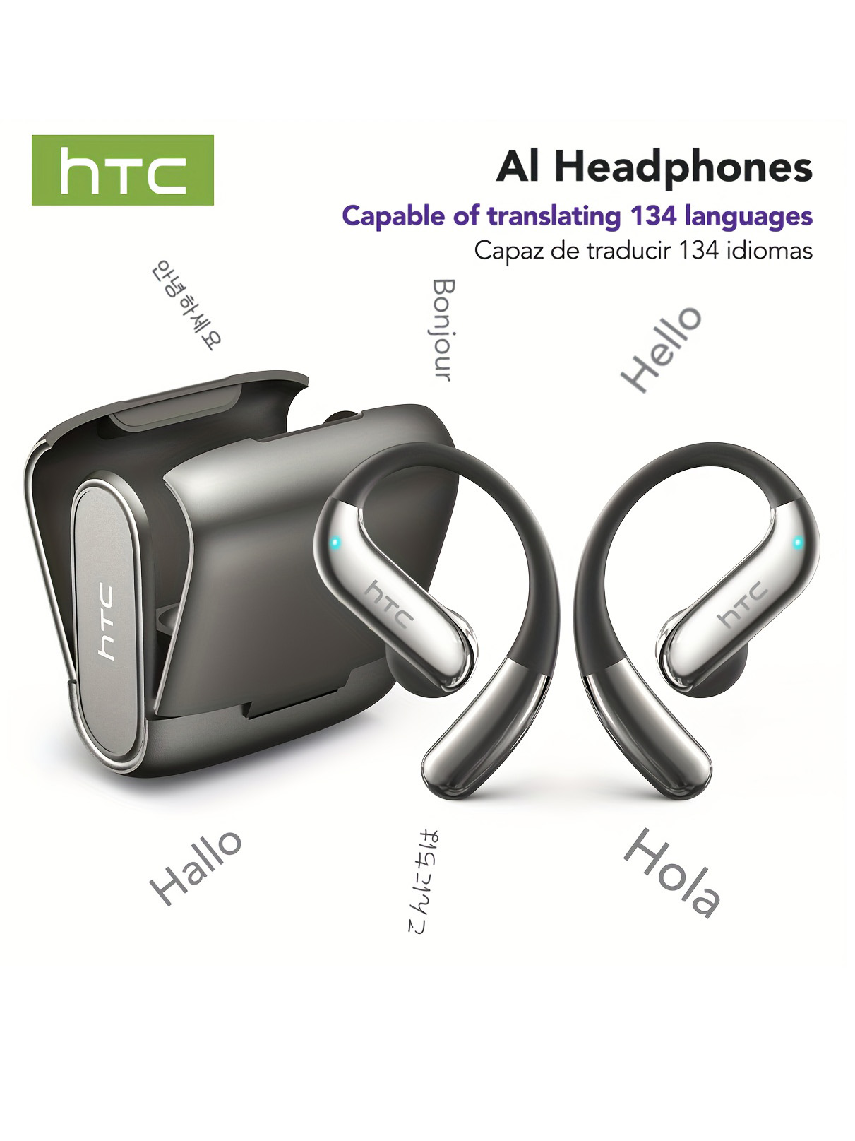 หูฟังบลูทูธแบบเปิดหู HTC เล่นไ - Headphones Wireless บทวิจารณ์และราคา