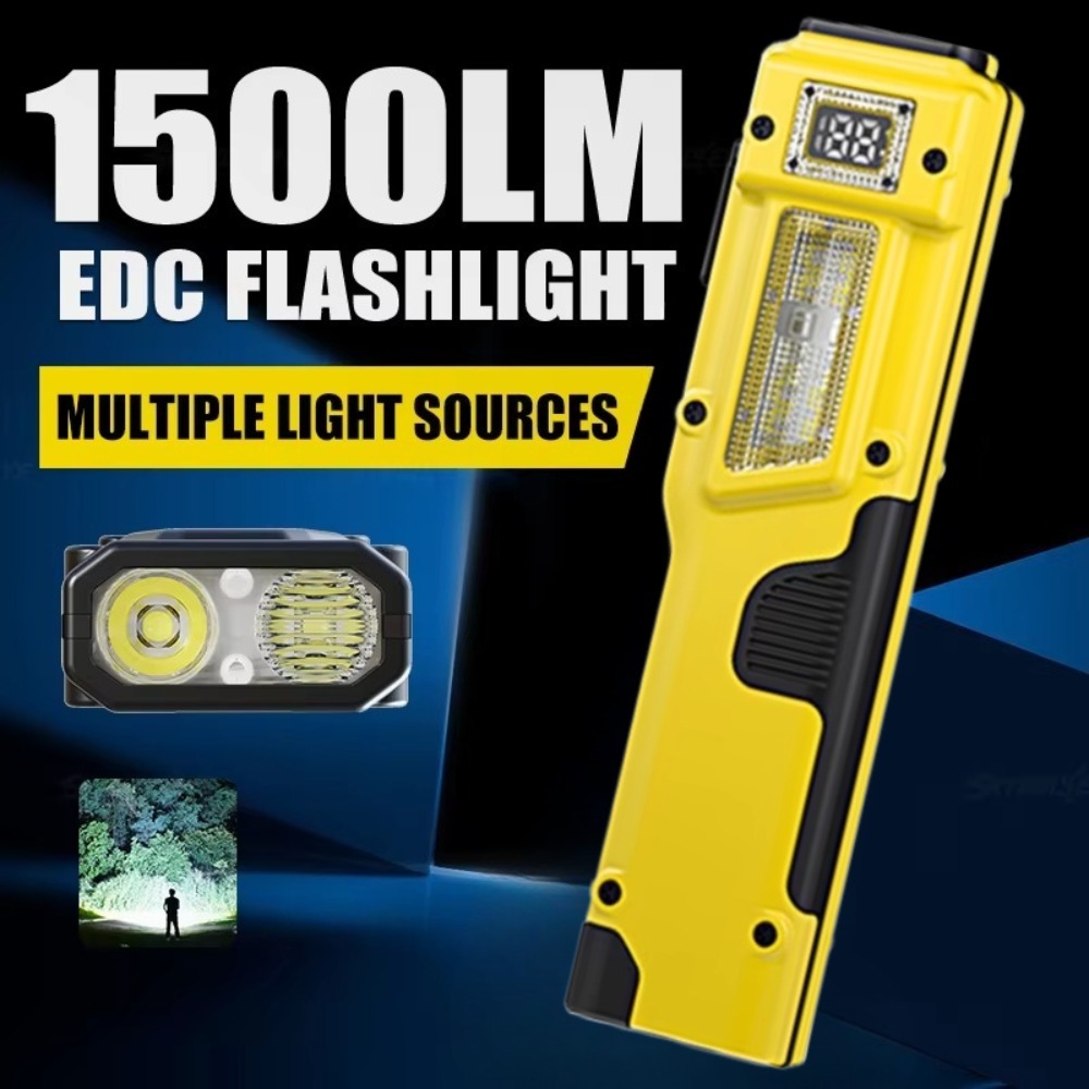 ไฟฉาย LED แบบชาร์จไฟได้ EDC บา - Power Bank บทวิจารณ์และราคา