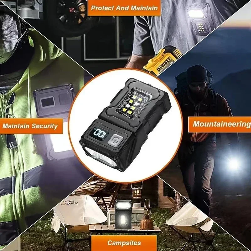 ไฟฉายแม่เหล็ก ไฟทำงาน ไฟฉายแบบ - Power Bank บทวิจารณ์และราคา