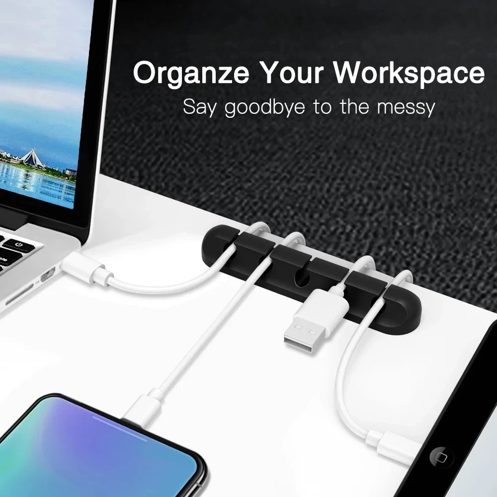 ที่จัดระเบียบสาย USB ซิลิโคน ท - Cable Organizer บทวิจารณ์และราคา