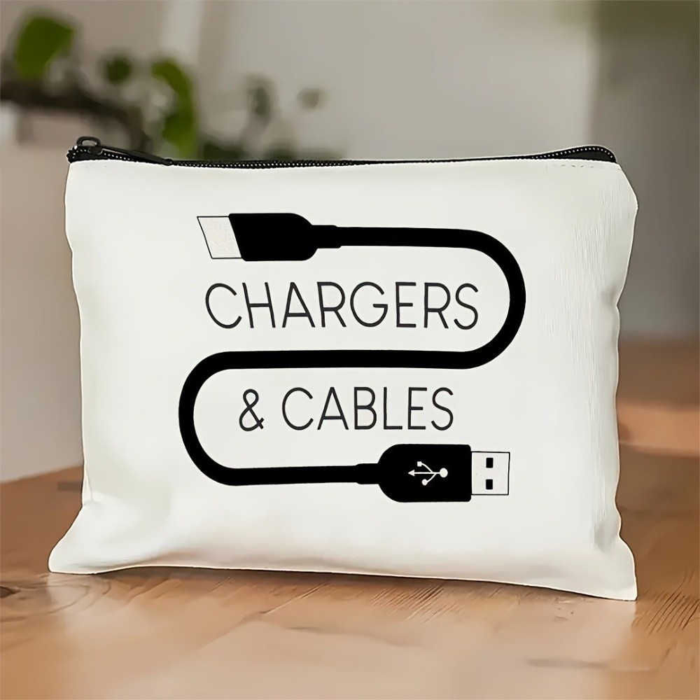 กระเป๋าเก็บสายชาร์จผ้าแคนวาสลา - Cable Organizer บทวิจารณ์และราคา