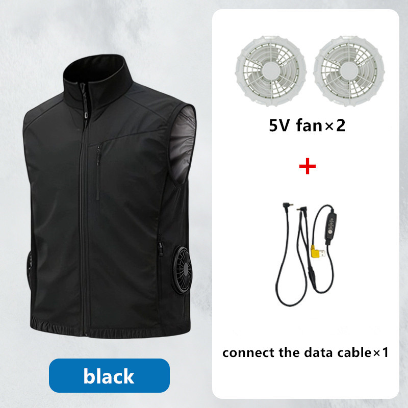 เสื้อกั๊กปรับอากาศอัจฉริยะสำหร - Power Bank บทวิจารณ์และราคา