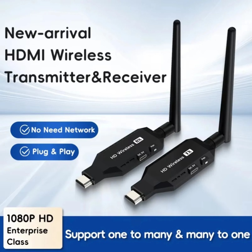 ชุดอุปกรณ์ส่งสัญญาณวิดีโอไร้สา - Hdmi Adapter บทวิจารณ์และราคา